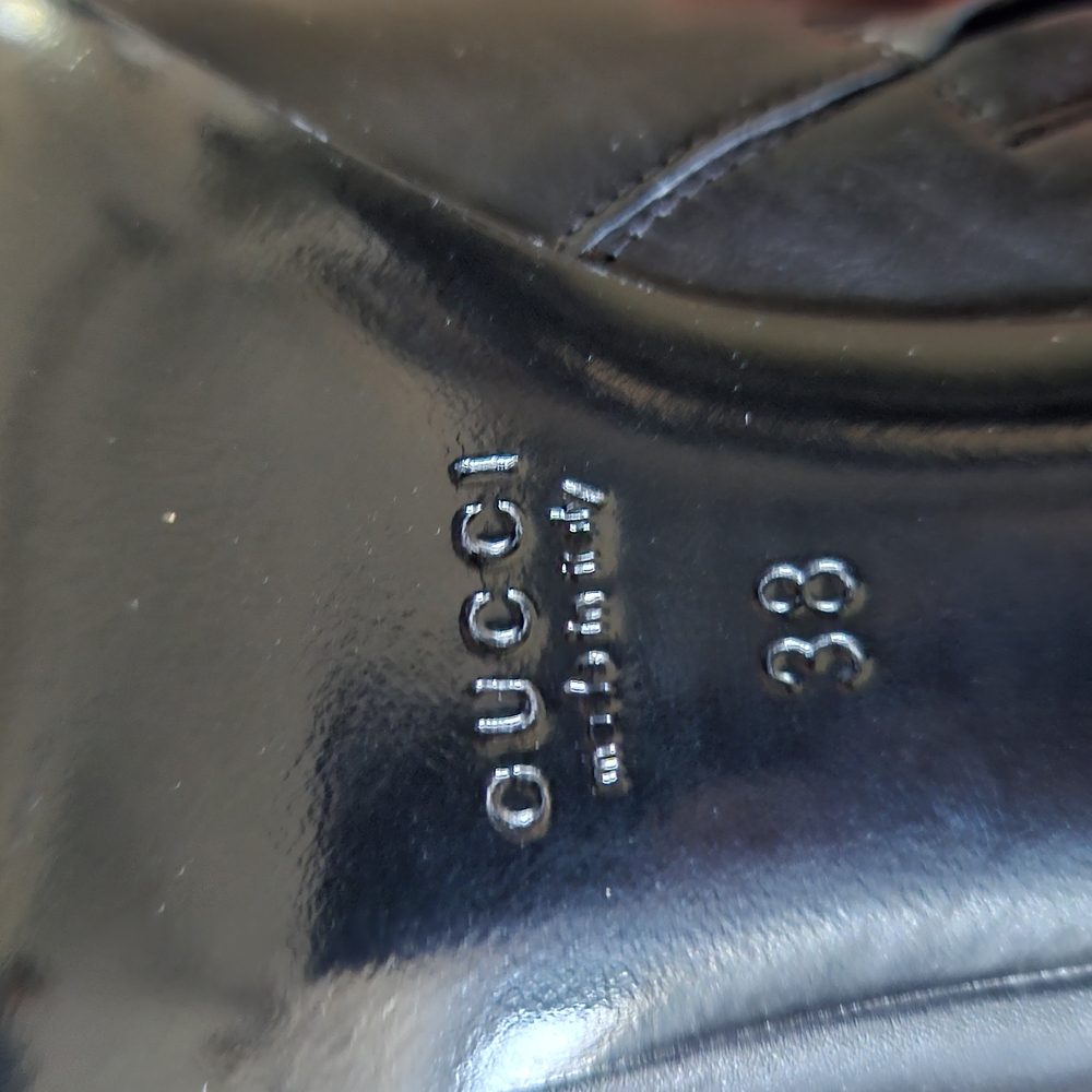 Gucci Black Heeled Boots Sleek Stiletto Design - Picture 6 of 8